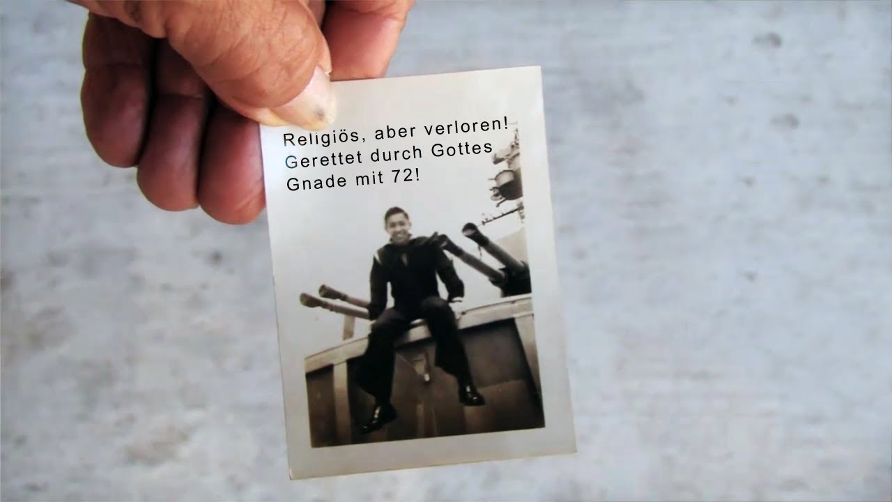 Religiös, aber verloren! Gerettet durch Gottes Gnade mit 72!